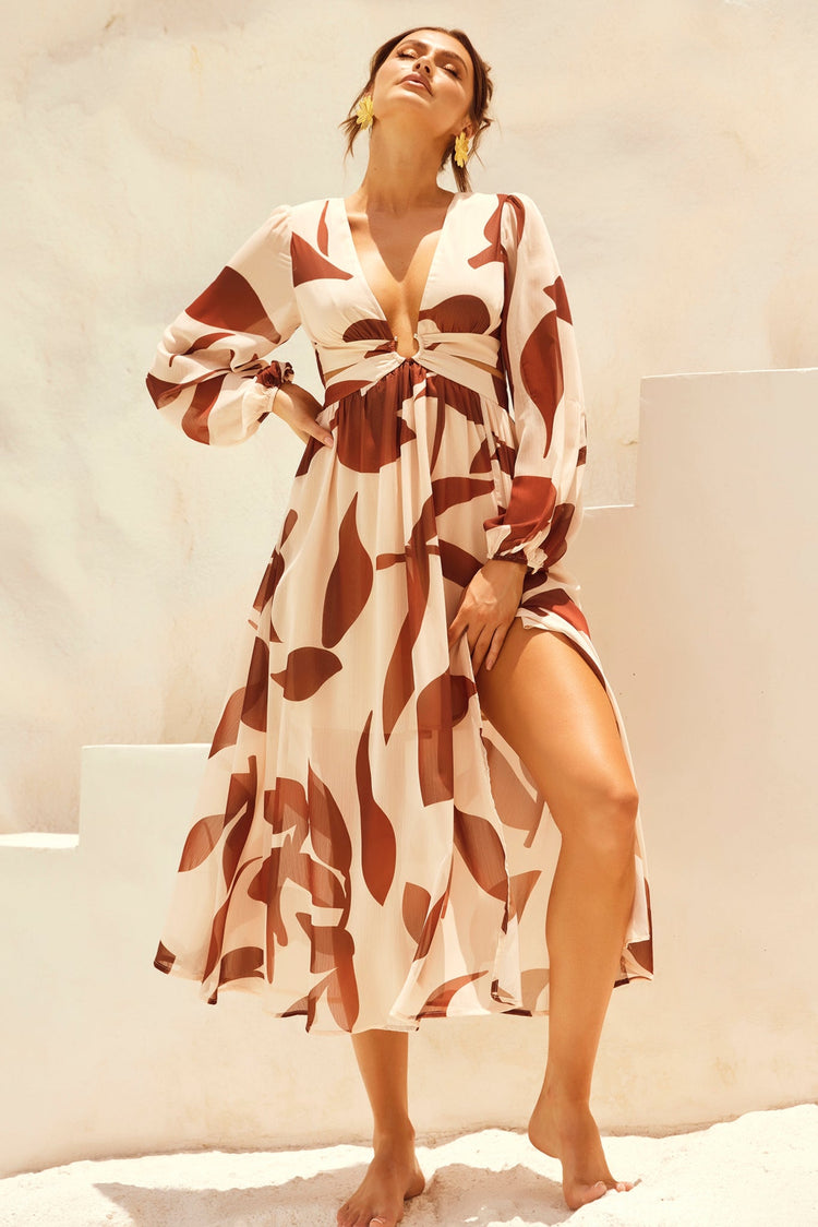 All Time Fave Midi Dress - Wine for women