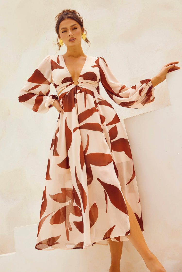 All Time Fave Midi Dress - Wine for women