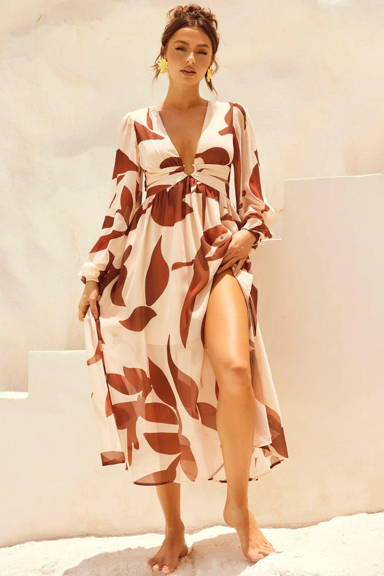 All Time Fave Midi Dress - Wine for women