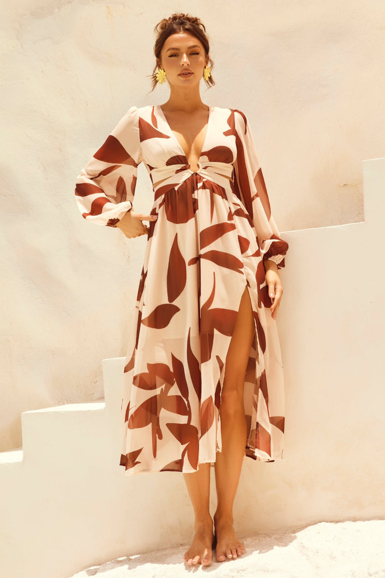 All Time Fave Midi Dress - Wine for women