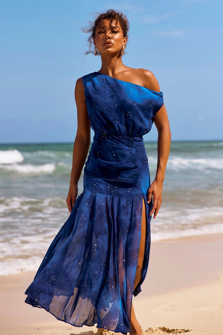 Always Yours Maxi Dress - Blue for women