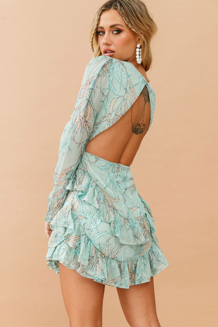 Arctic Love Dress - Mint for women