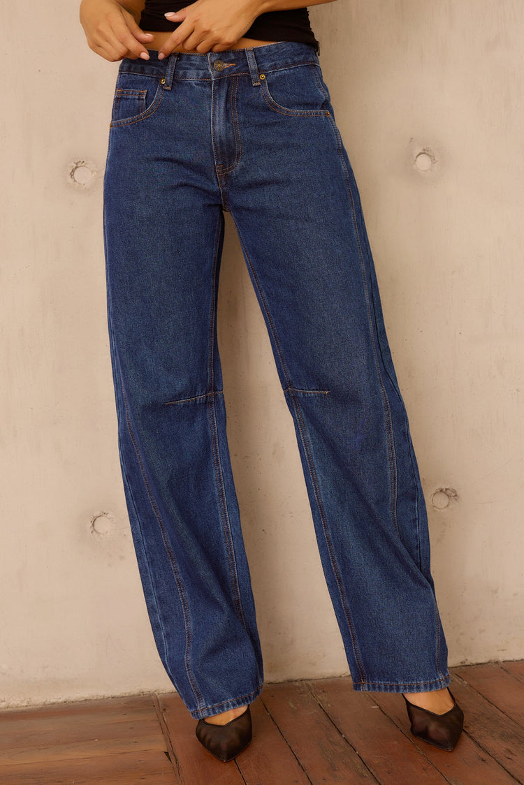 Ayla Jeans - Denim Blue for women