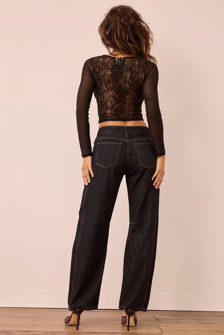 Ayla Jeans - Ink Blue for women