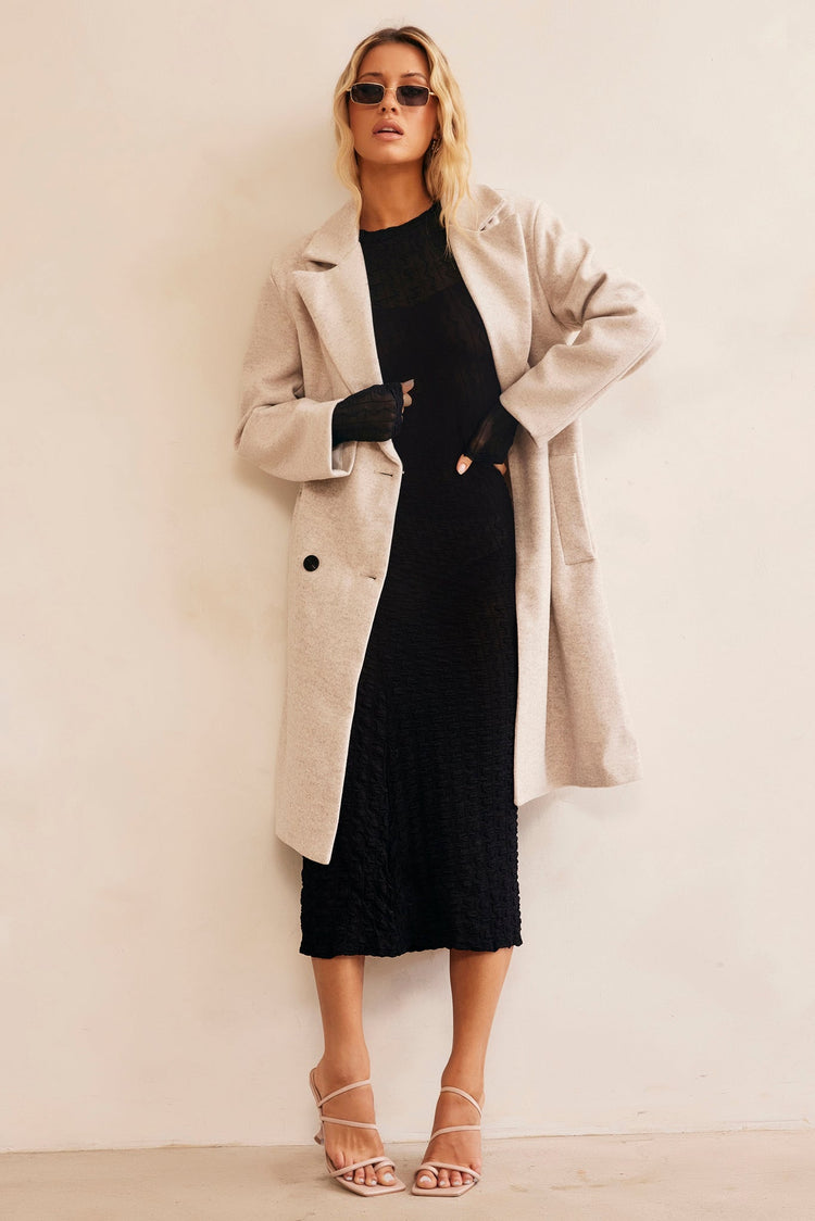 Beautiful Escape Coat - Beige for women