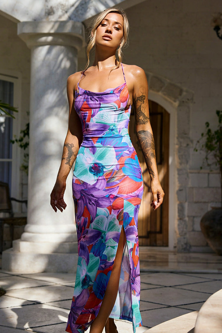 Bensley Maxi Dress - Purple for women
