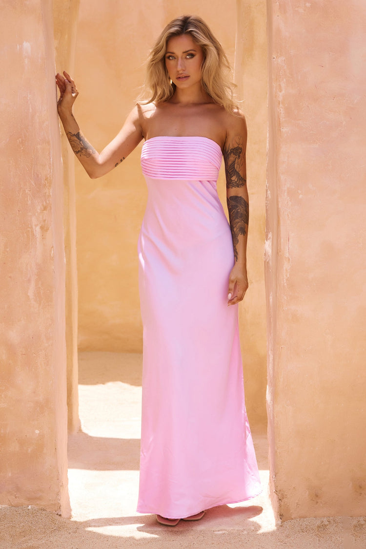 Blake Midi Dress - Baby Pink for women