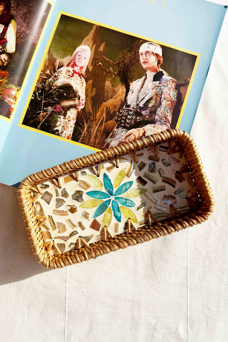 Cahuenga Tray Set - Blue Multi for women
