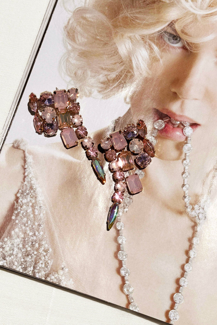 Can't Get Enough Earrings - Pink for women