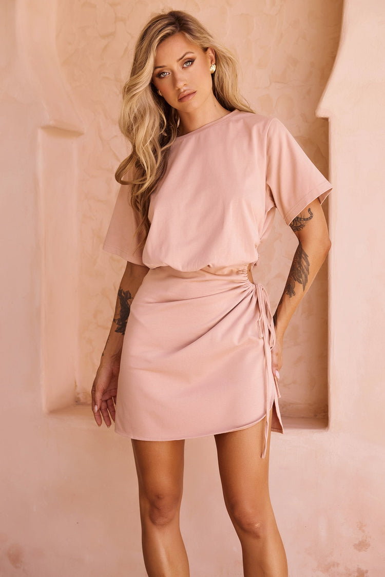 City Sunlight Mini Dress - Mocha for women