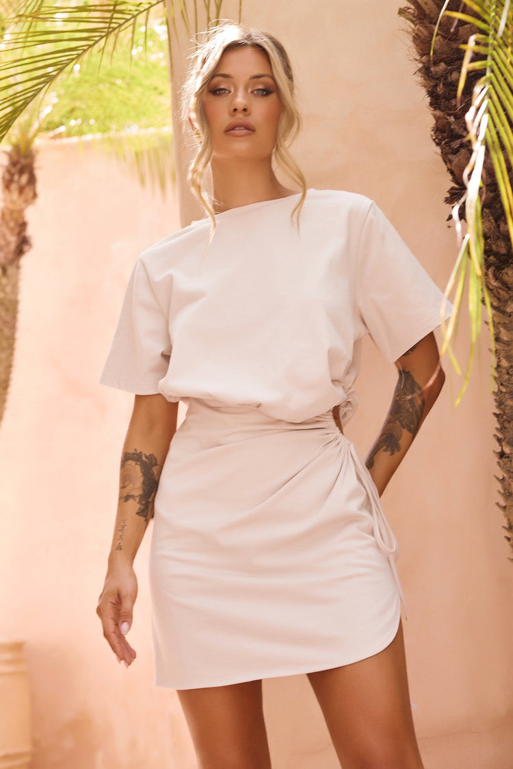 City Sunlight Mini Dress - Stone for women