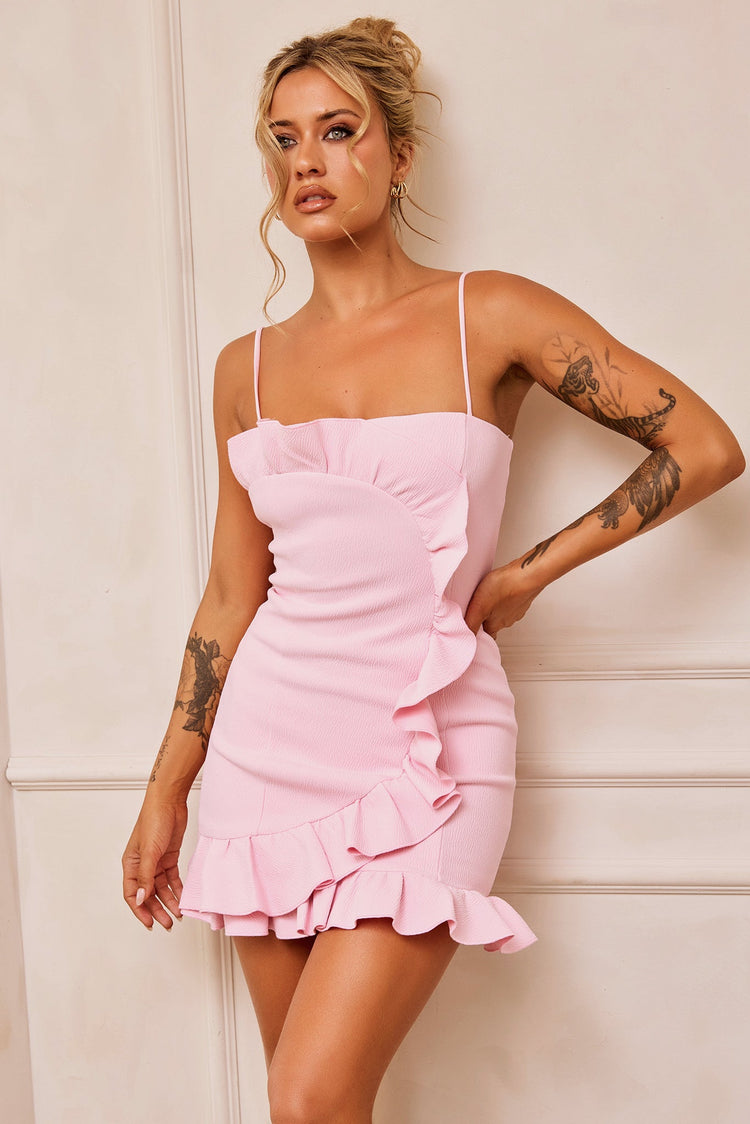 Doll Face Dress - Pink for women