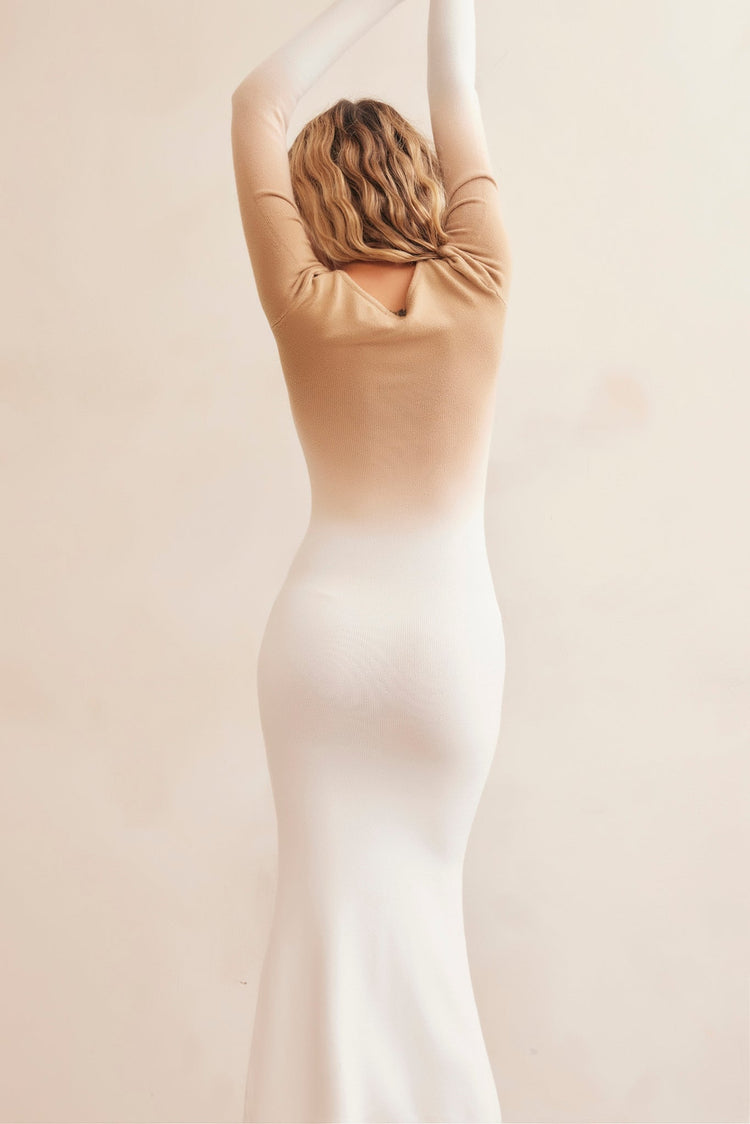Dominica Midi Dress - Camel for women