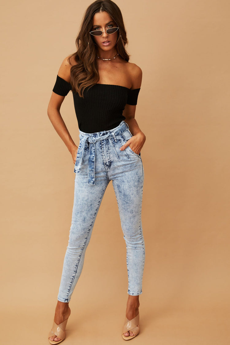 Double Standards Denim Jeans - Blue for women