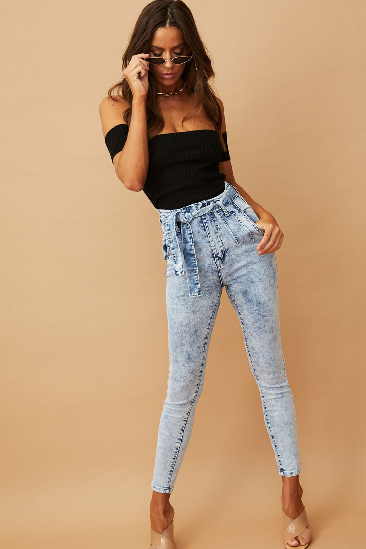 Double Standards Denim Jeans - Blue for women