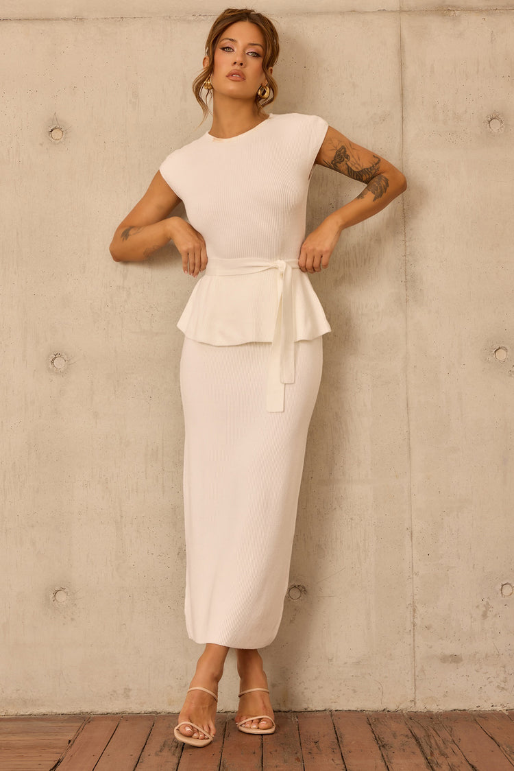 Fab Moments Knit Set - White for women