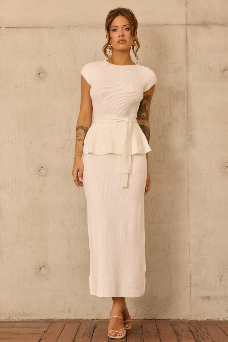 Fab Moments Knit Set - White for women