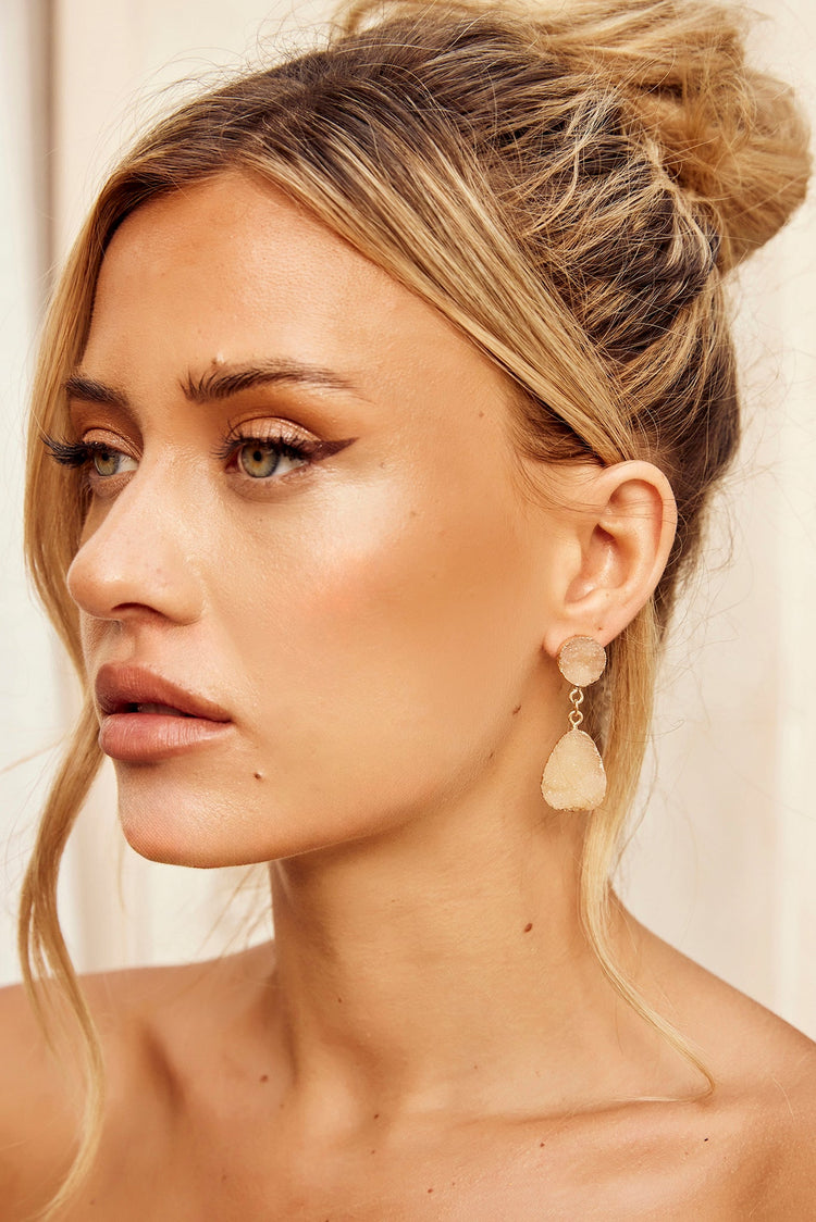 Free Addition Earrings - Beige for women
