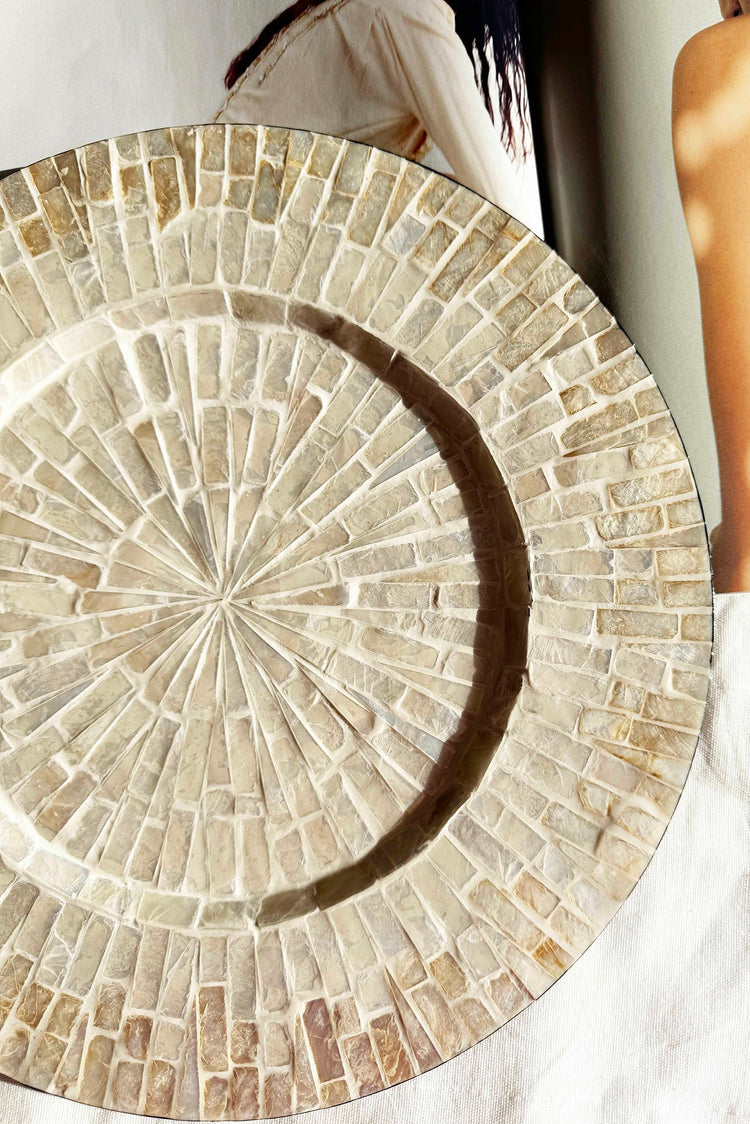 Free Jona Decorative Plate - White for women