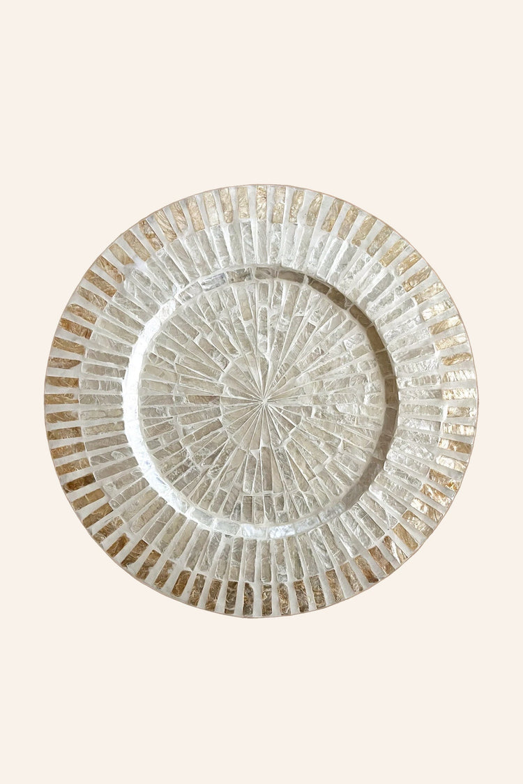 Free Jona Decorative Plate - White for women