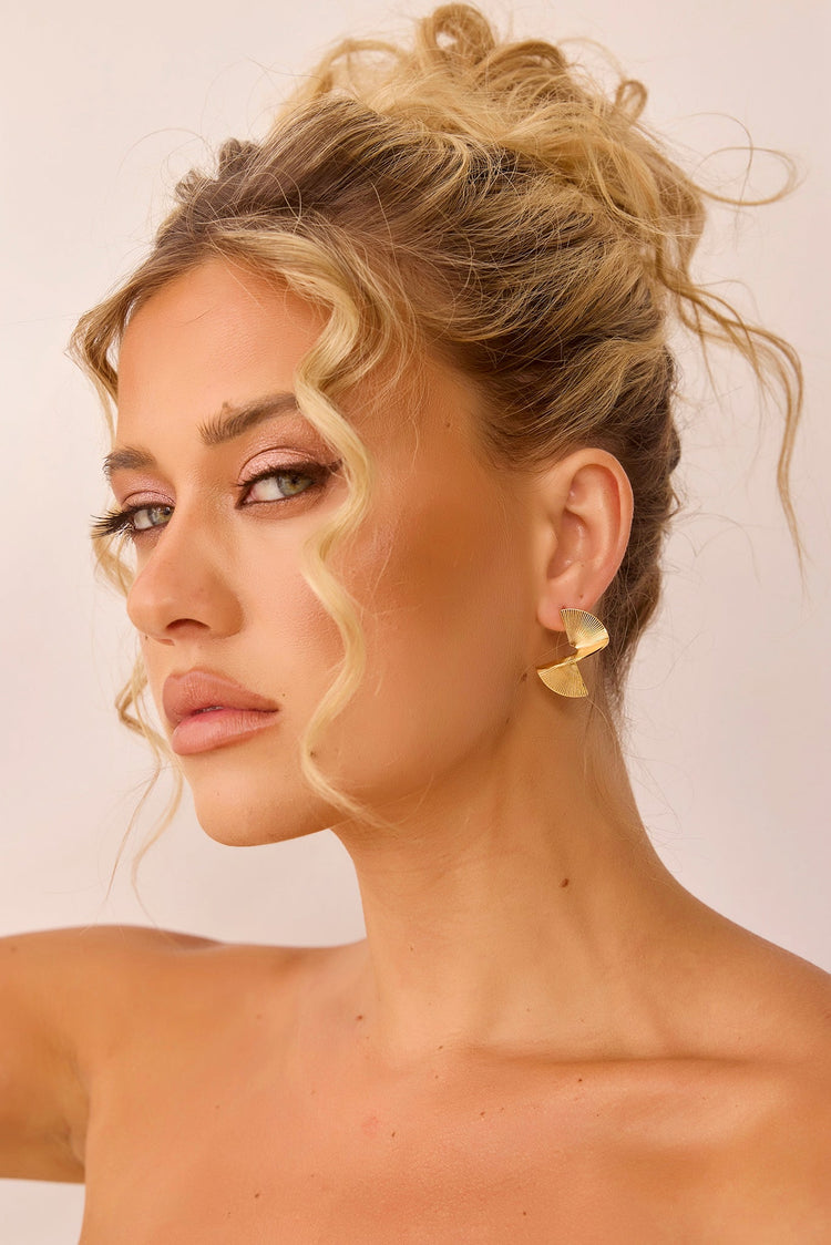 Go To Earrings - Gold for women