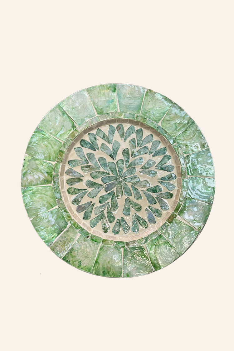 Hard To Forget Decorative Plate - Green for women