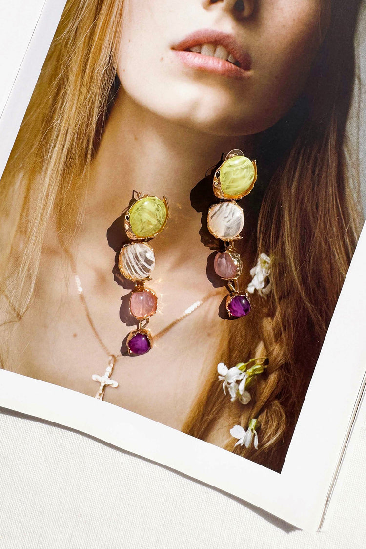 Hazy Baby Earrings - Multi for women