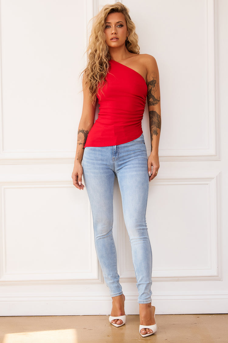 High Time Top - Red for women
