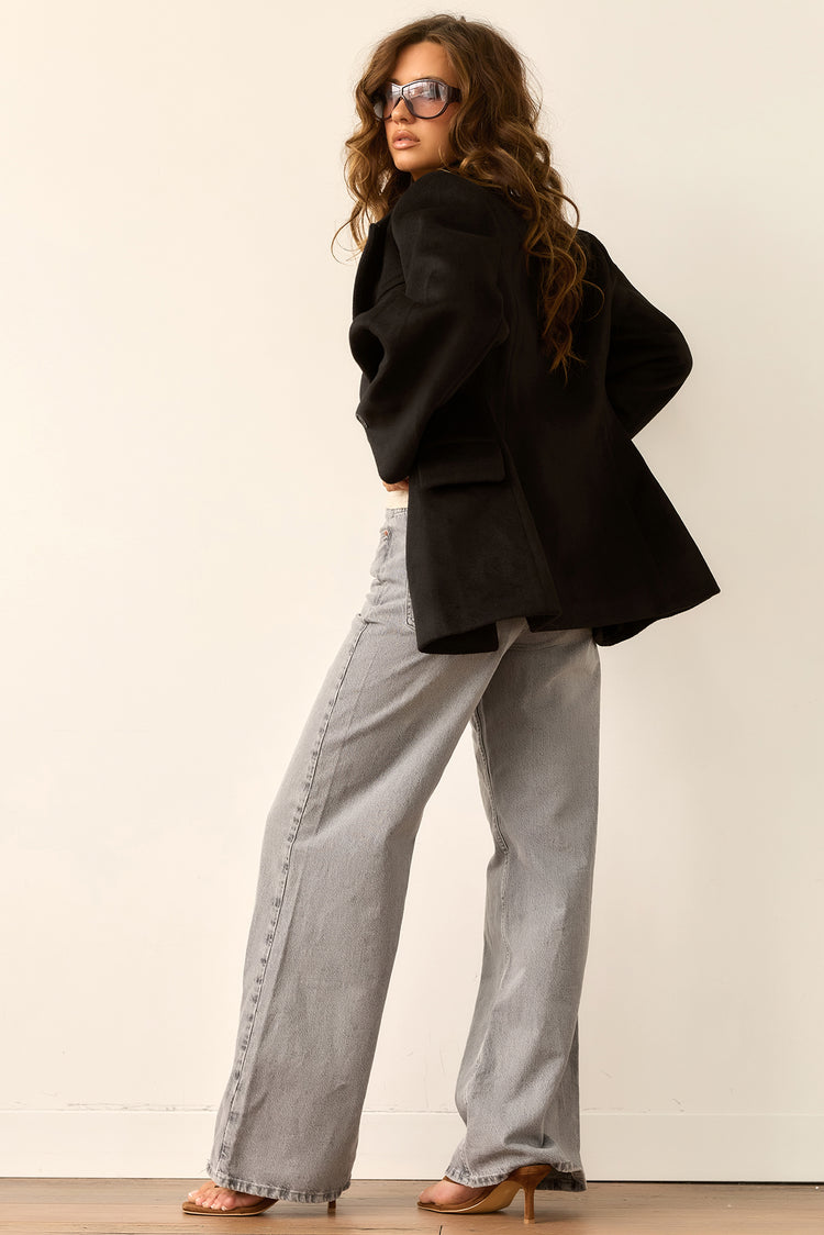 Investment Piece Coat Blazer - Black for women