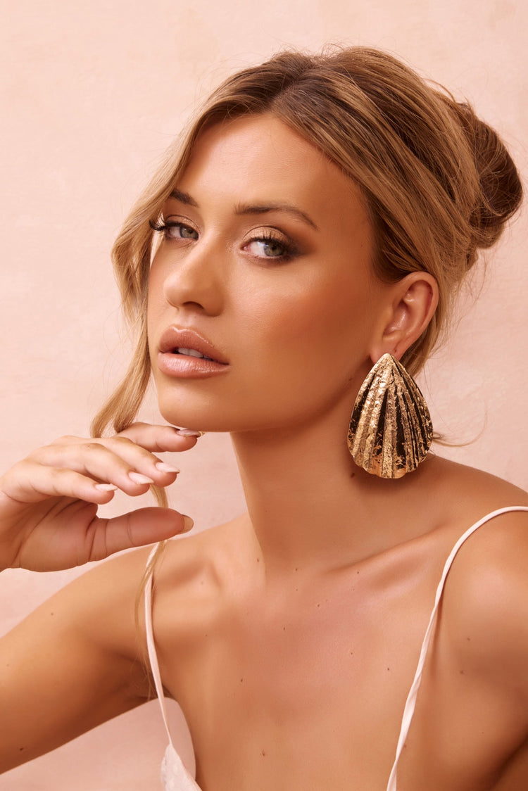 Island Style Earrings - Gold for women