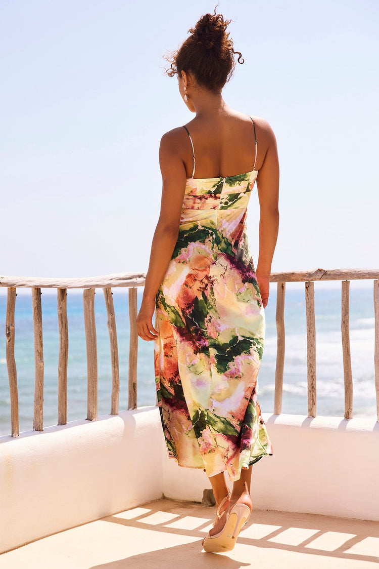Ivy Midi Dress - Multi for women