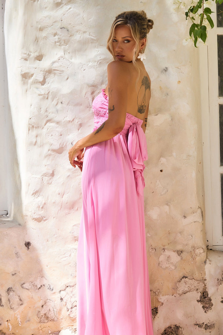Jules Maxi Dress - Pink for women