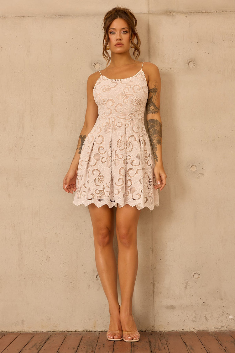 Last Moment Mini Dress - White for women