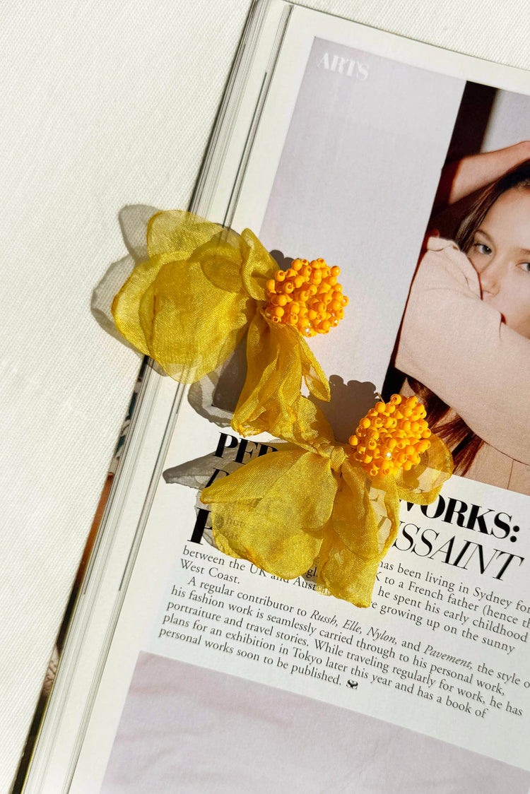 Little Secret Earrings - Yellow for women