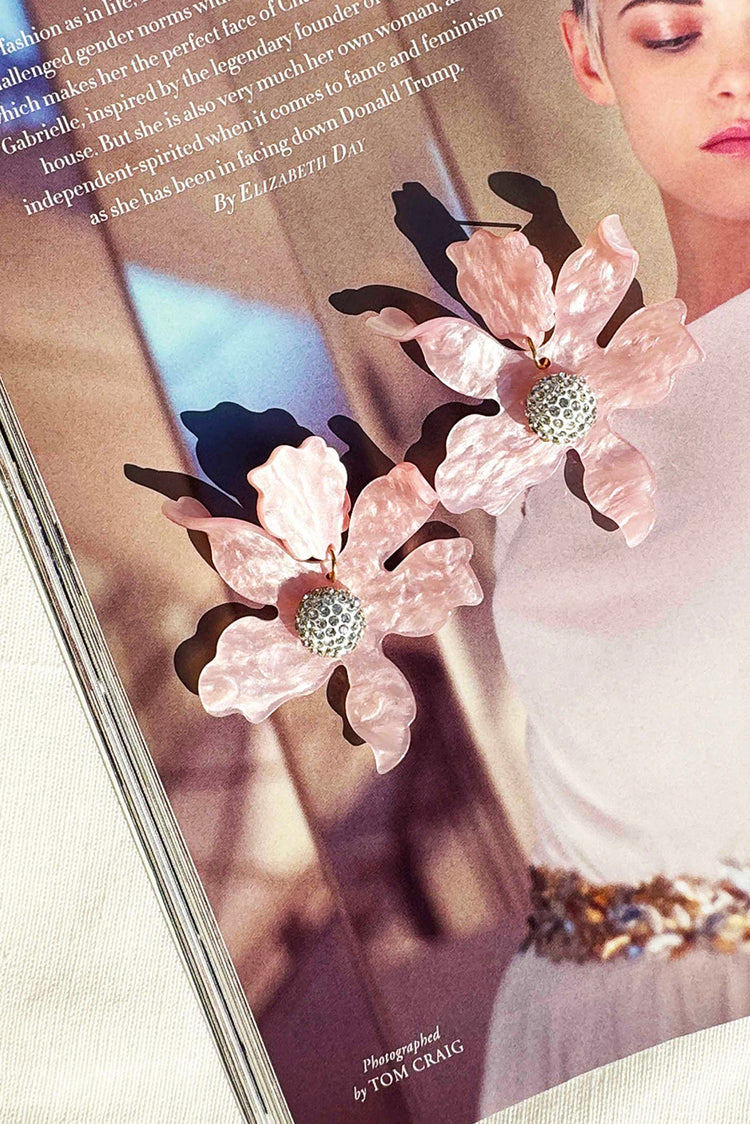 Lorena Earrings - Pink for women