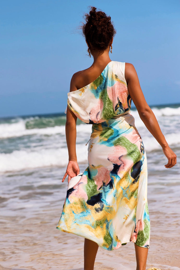 Love Notes Midi Dress - Multi for women