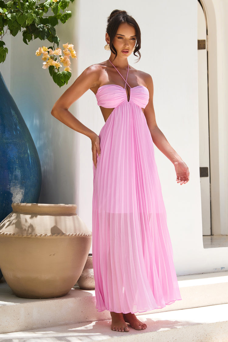 Martini Maxi Dress - Pink for women
