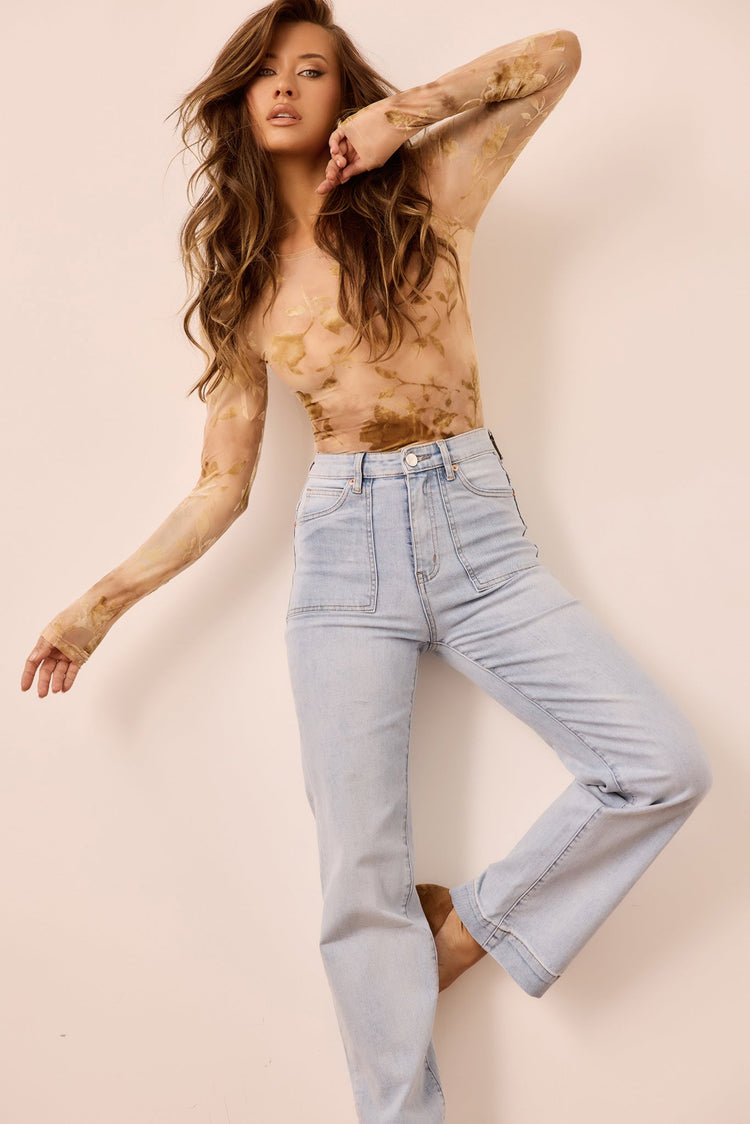 Musewave Denim Jeans - Washed Blue for women