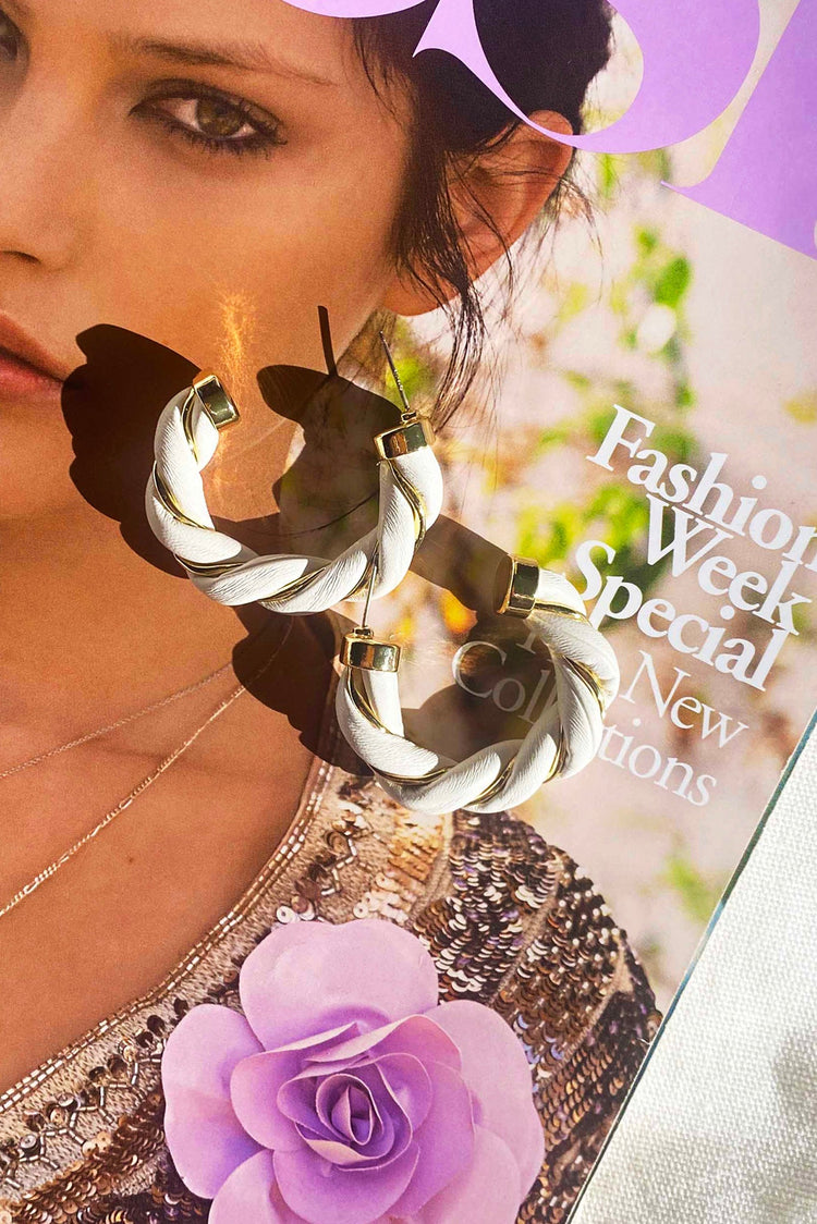 My Time Earrings - White for women