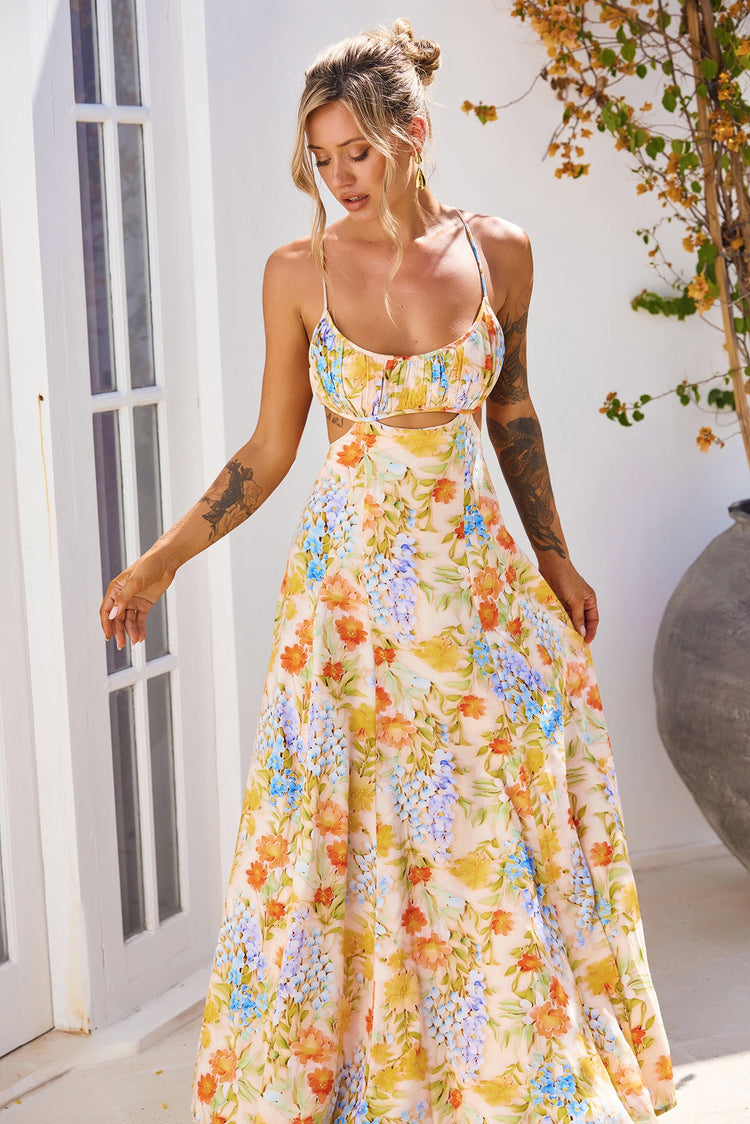 New Chic Era Maxi Dress - Multi for women