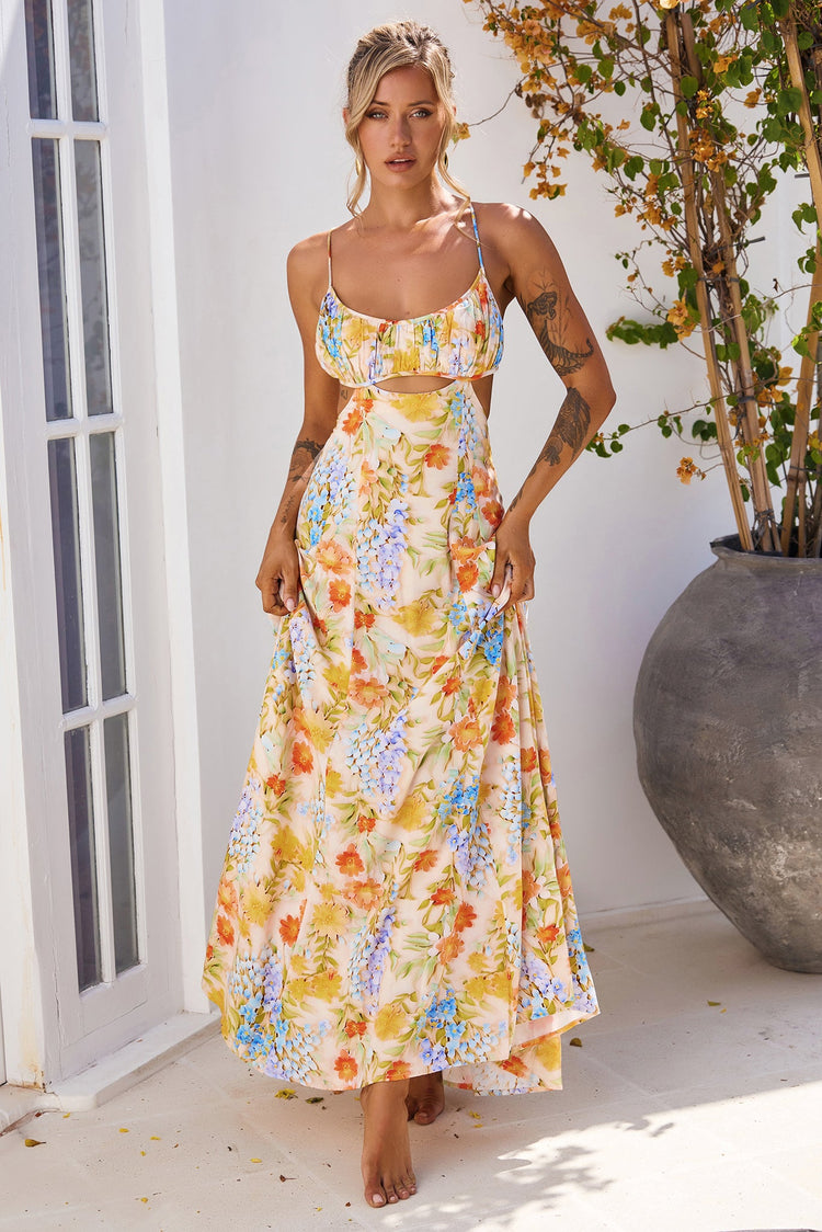New Chic Era Maxi Dress - Multi for women