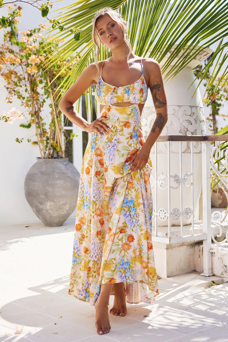 New Chic Era Maxi Dress - Multi for women