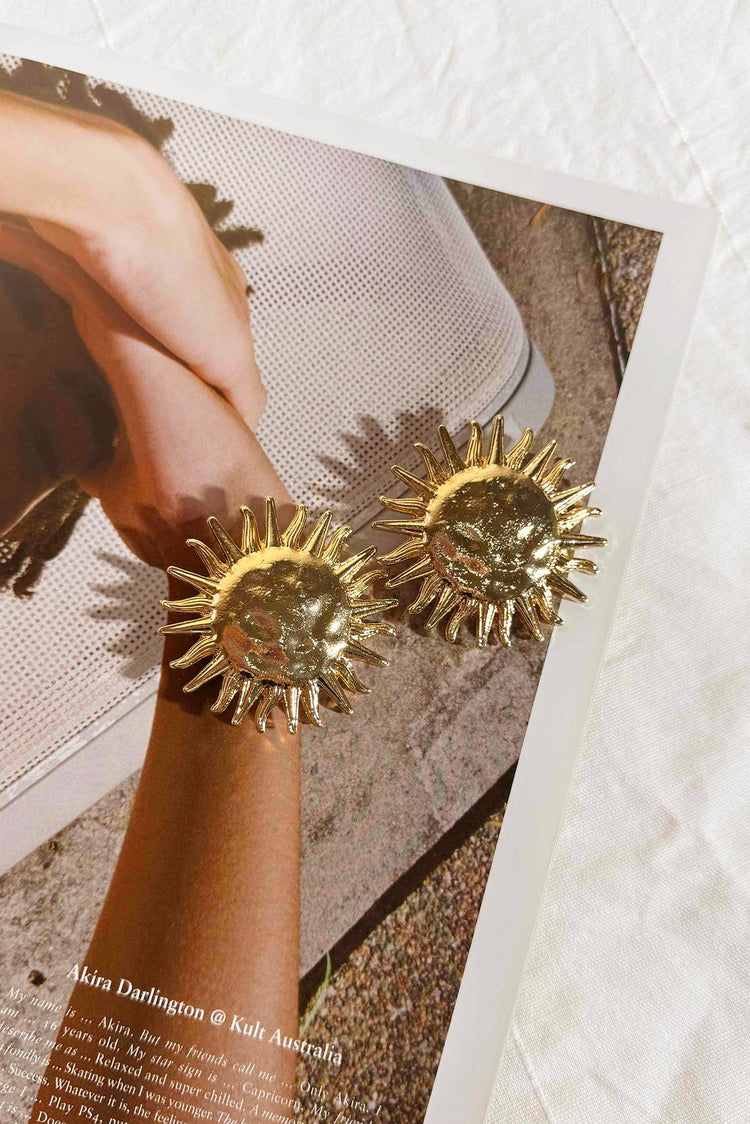 Nicolette Earrings - Gold for women
