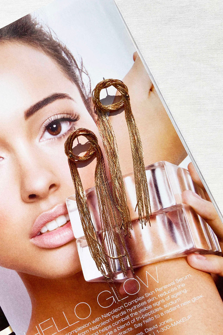 One Finely Earrings - Gold for women