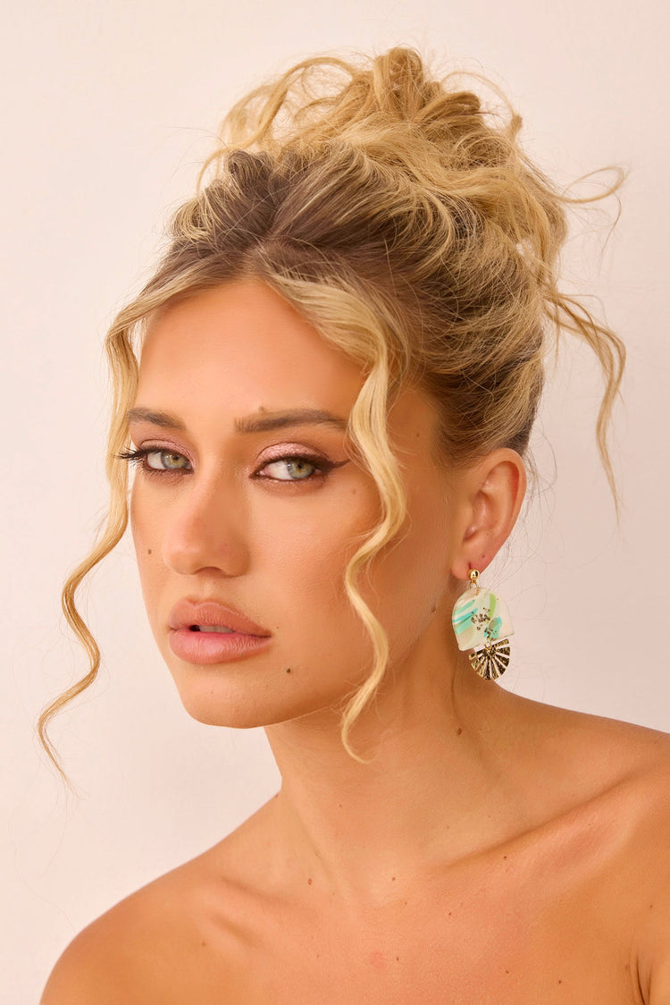 One To Beat Earrings - Green for women