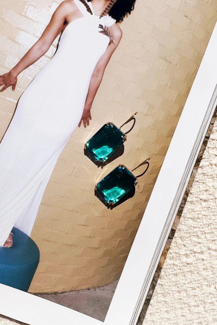 Only Icon Earrings - Blue for women