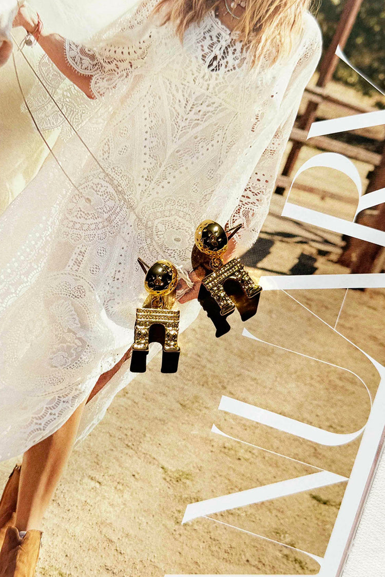 Parisian Allure Earrings - Gold for women