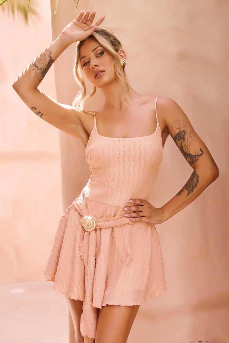 Peak Show Mini Dress - Mocha for women