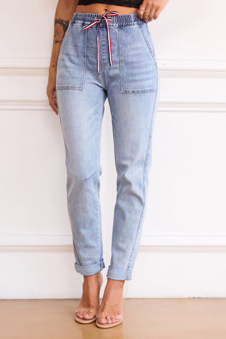 Pretty Lies Jeans - Blue for women