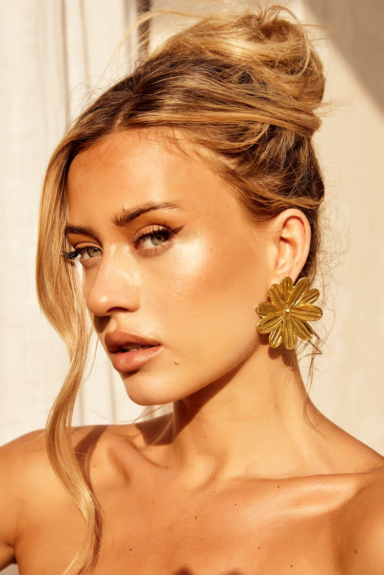 Pretty Love Earrings - Gold for women